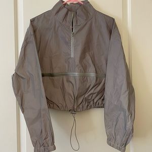 Reflective Crop Jacket